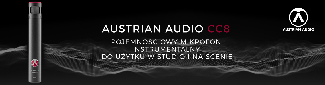 Nowy mikrofon instrumentalny Austrian Audio CC8