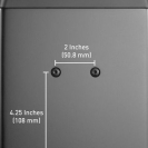 Kali Audio SM 5 C Bottom Mounting Holes Kali Audio SM 5 C Bottom Mounting Holes